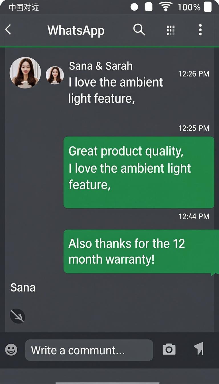 Customer WhatsApp chat 4