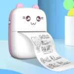 Mini Portable Pocket Size 57mm Wireless Bluetooth Cute Cat Shape Printer (12)