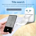 Mini Portable Pocket Size 57mm Wireless Bluetooth Cute Cat Shape Printer (12)