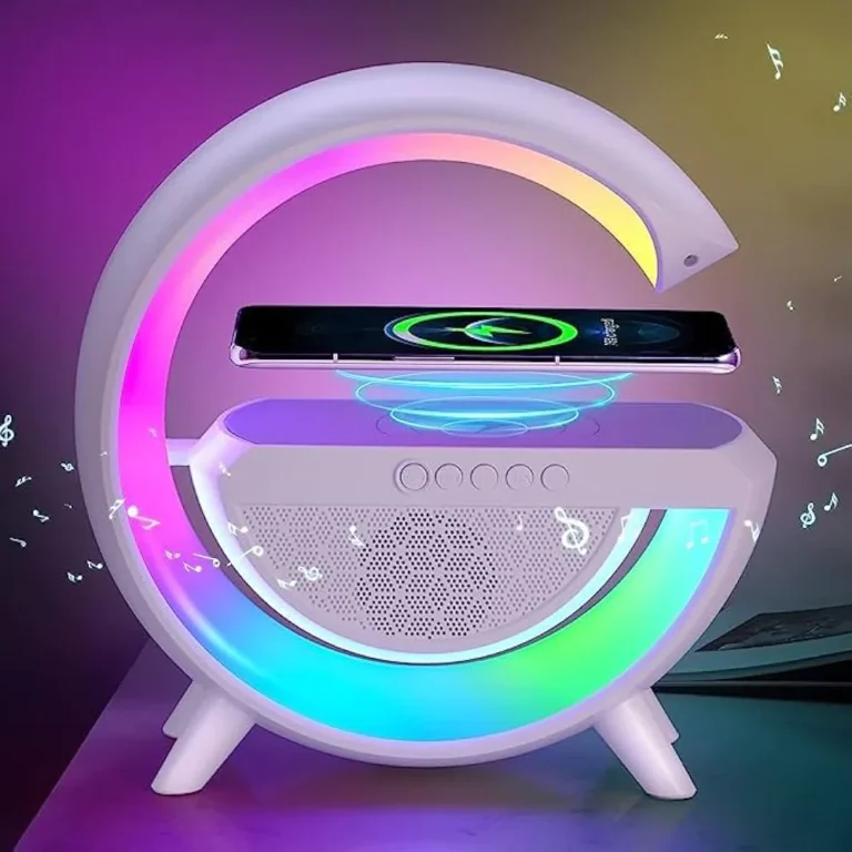 G-Shape Table Lamp with Wireless Mobile Charger — Lights | StyleXGadget Pakistan