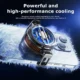 CX-07 Freezing Turbo Cooler – 15W Silent Magnetic Fan for iPhone & Android — Mobile Radiator | StyleXGadget Pakistan